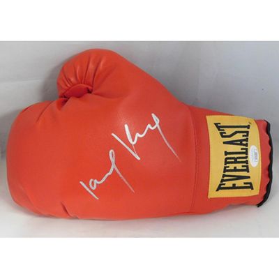 Joseph "King Kong" Agbeko Signed Red Everlast Boxing Glove