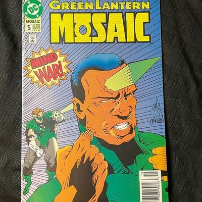 DC Comics Green Lantern Mosaic #5 comic book from October 1992 in good condition.