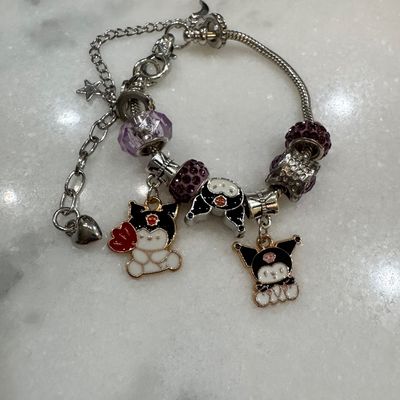 Cute Kuromi Charm Bracelet K4