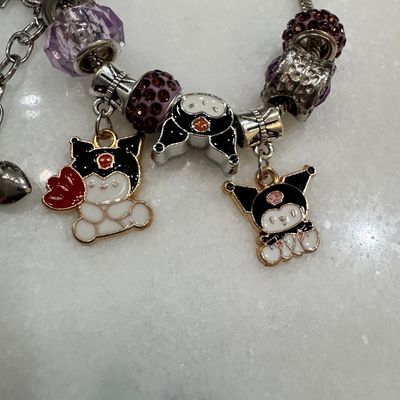 Cute Kuromi Charm Bracelet K4
