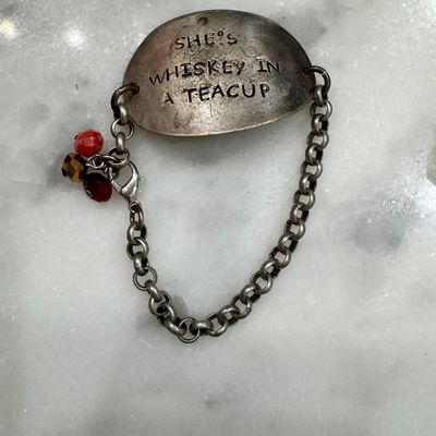 Cute Stamped Bracelet K4