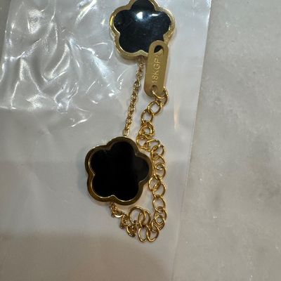 18KP Clover Black and Gold L1