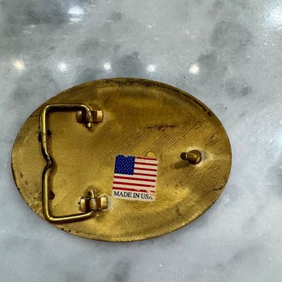 Vintage Masonic Belt Buckle L4