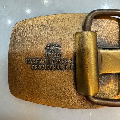 1981 Harry Klitzner Belt Buckle L4