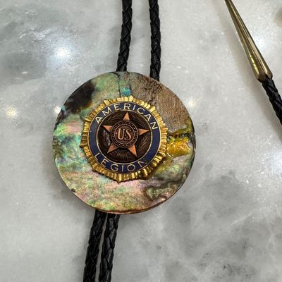 American Legion Bolo Tie L4