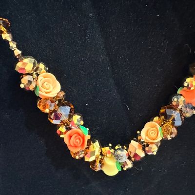 Beautiful Necklace and Earrings Set F22