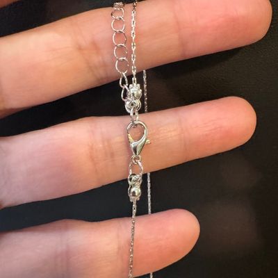 Super Cute Silver Tone Necklace A31