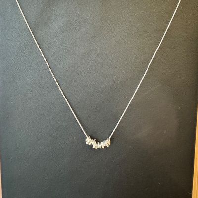 Super Cute Silver Tone Necklace A31