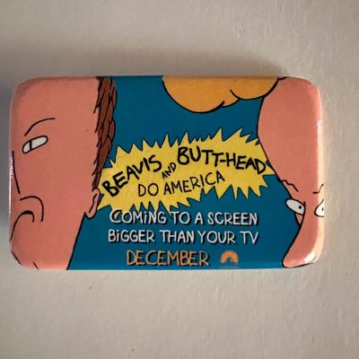 Beavis and Butthead Do America pin