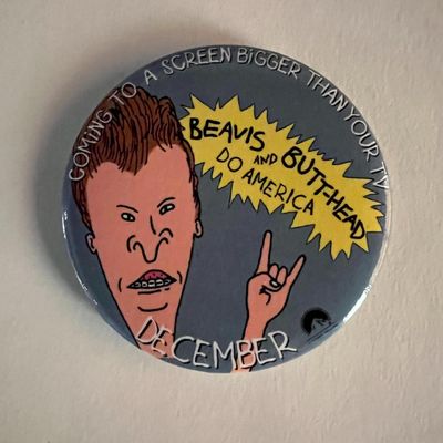 Beavis and Butthead Do America pin