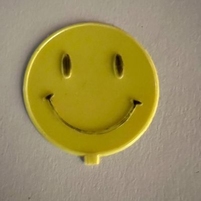 Happy face disc