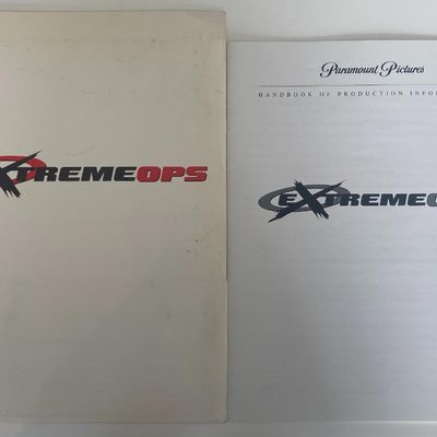 Extreme Ops movie press booklet and production information handbook