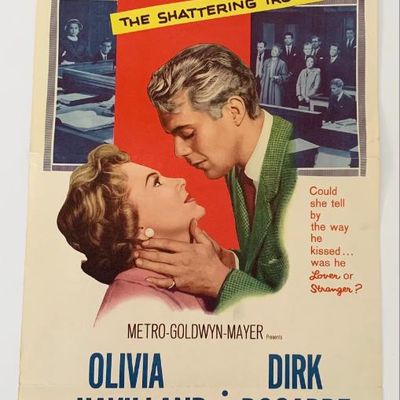 Libel 1959 vintage movie poster
