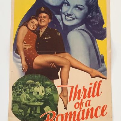 Thrill of a Romance vintage movie poster
