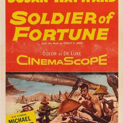 Soldier of Fortune vintage movie poster