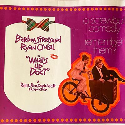 What's Up, Doc? 1974 vintage movie poster