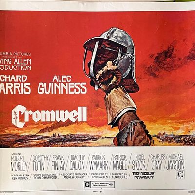 Cromwell 1970 vintage movie poster
