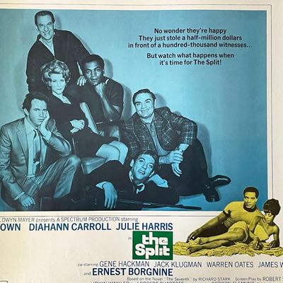 The Split 1968 vintage movie poster