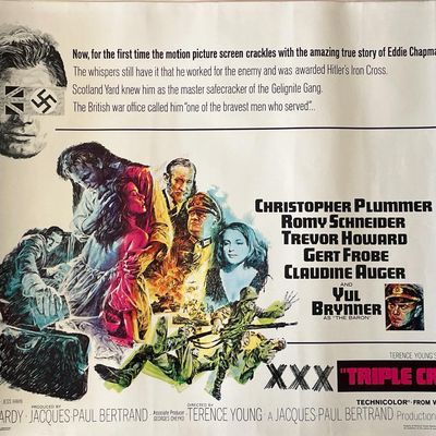 Triple Cross 1966 vintage movie poster