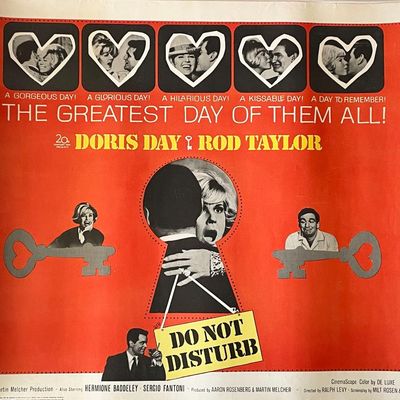 Do Not Disturb 1965 vintage movie poster