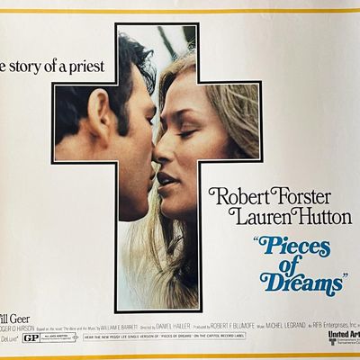 Pieces of Dreams 1970 vintage movie poster
