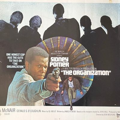 The Organization 1971 vintage movie poster