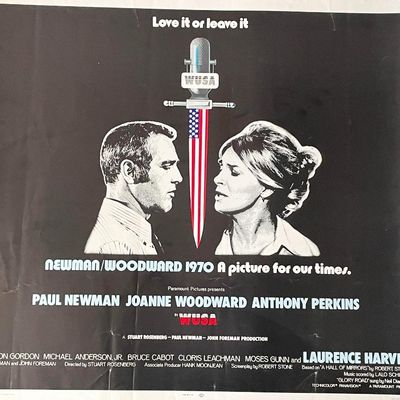 WUSA 1970 vintage movie poster