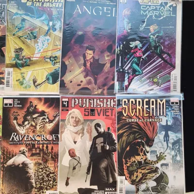 Marvel Comic Book Lot Guardians of the Galaxy Punisher & More
