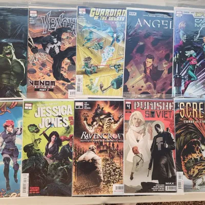 Marvel Comic Book Lot Guardians of the Galaxy Punisher & More