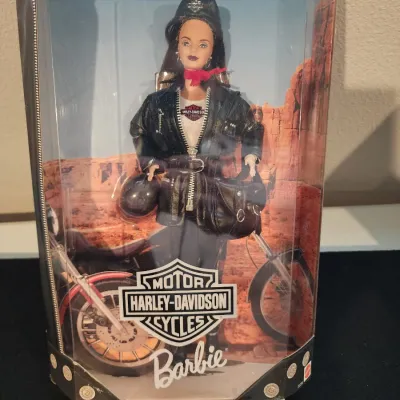 Vintage Harley Davidson Barbie Doll Collector Edition Mattel 22256 New NRFB