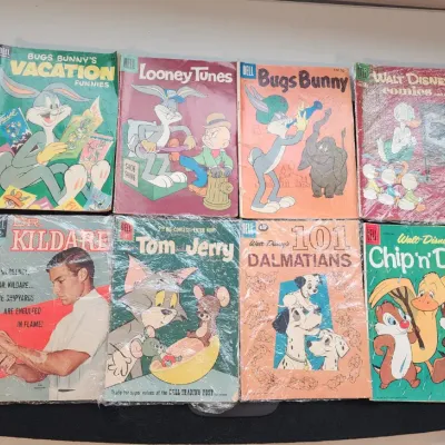 Rare Looney Tunes Cartoon Comics Lot Golden Age Bugs Bunny Looney Tunes1950s