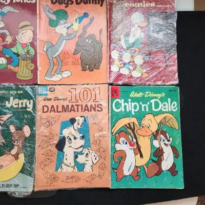 Rare Looney Tunes Cartoon Comics Lot Golden Age Bugs Bunny Looney Tunes1950s