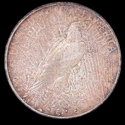 Sale Photo Thumbnail #78: This 1926-S Peace dollar is not graded. The silver content is 90%. [PM]