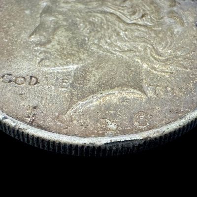 Sale Photo Thumbnail #79: This 1926-S Peace dollar is not graded. The silver content is 90%. [PM]