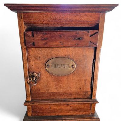 Sale Photo Thumbnail #16: French 19th C post box 
