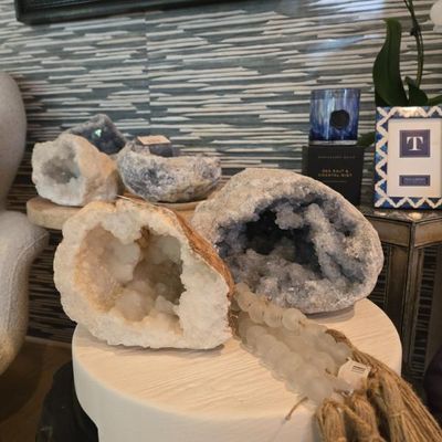 Sale Photo Thumbnail #28: xl geodes and decor Geodes are $349 and $389