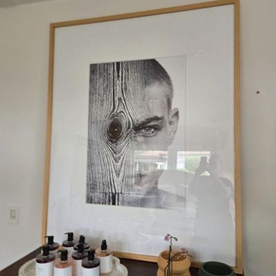 Sale Photo Thumbnail #61: Large Custom framed art