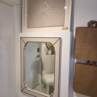 Sale Photo Thumbnail #73: MIrrors and artwork various