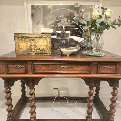 Sale Photo Thumbnail #132: Antique desk reduced to $1199