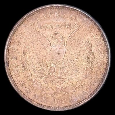 Sale Photo Thumbnail #173: This 1921-S Morgan dollar is not graded. The silver content is 90%. [PM]