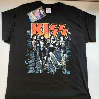 NOS w/ Tags KISS Band Tour T Shirt Size XL Brand New