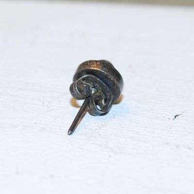 Vintage Pearl-Style SINGLE Earring ½" Long with Stud Clasp