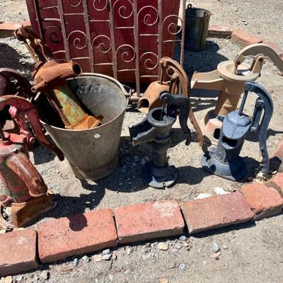 Sale Photo Thumbnail #44: Vintage Water Pumps