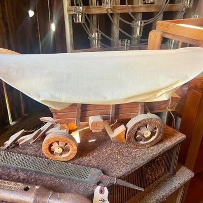 Sale Photo Thumbnail #72: Covered Wagon Lamp