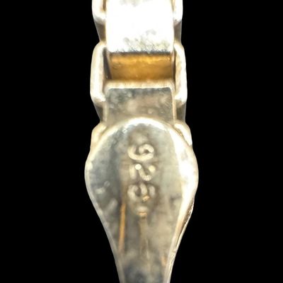 Sale Photo Thumbnail #239: This includes a necklace and a bracelet, both with a satin finish. The longest is 17 inches long. The total weight is 47.25 grams. [RS]