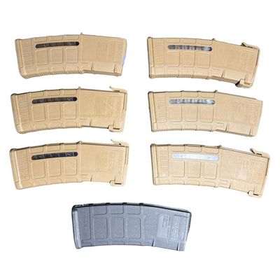 Sale Photo Thumbnail #295: Includes seven Gen 3 and Gen 2, 5.56/.223 magazines. Believed to be unused. Not tested. **NO SHIPPING ON HIGH CAPACITY MAGAZINES.** [GG]