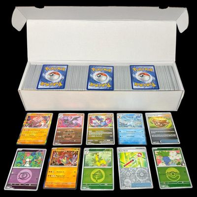 Sale Photo Thumbnail #350: Includes holos and more. Total of 1000+ cards. [LG]
