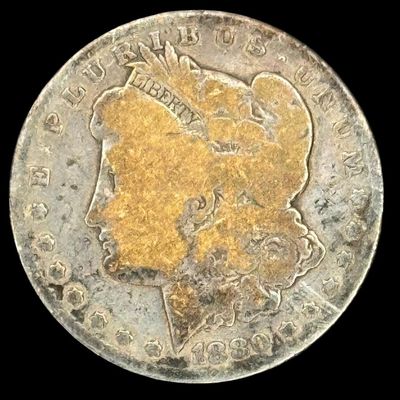 Sale Photo Thumbnail #374: This 1880-O Morgan is not graded. The silver content is 90%. [PM]
