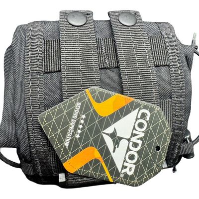 Sale Photo Thumbnail #402: Includes a pair of unopened women’s LAPG tactical pants (size 20 long), a Condor roll-up utility pouch, an NcStar folding dump pouch, and an LAPG multi-purpose pouch. Total of four pieces. [GG]