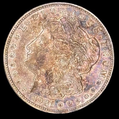 Sale Photo Thumbnail #493: This 1921 Morgan is not graded. The silver content is 90%. [PM]